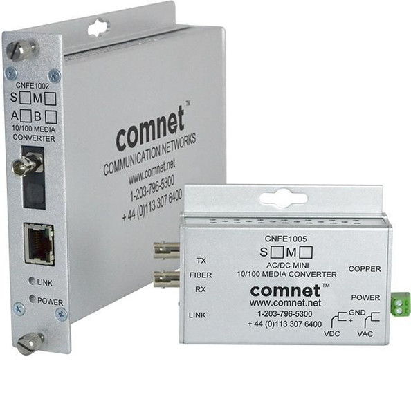 Electrical to Optical media converter - CNFE1002MAC1B-M Electrical to Optical media converter - CNFE1002MAC1B-M