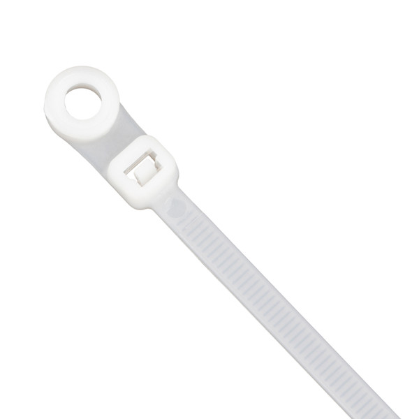 11inch Natural Screw Hole Ty Wrap 50lb - CTM11-50C9-B