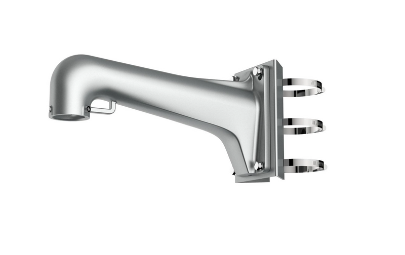 Vertical Pole Mount, Platinum Gray - DS-1603ZJ-POLE-P Vertical Pole Mount, Platinum Gray - DS-1603ZJ-POLE-P