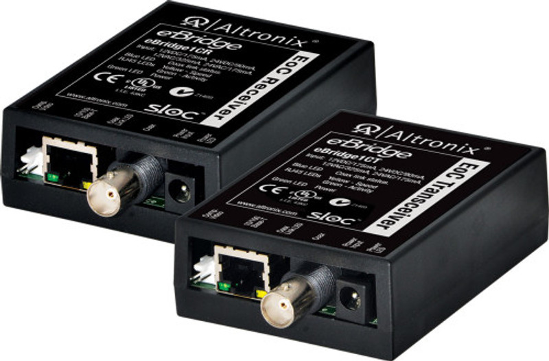 Ethernet over coax kit. Supports IP vide - eBridge1CRT Ethernet over coax kit. Supports IP vide - eBridge1CRT