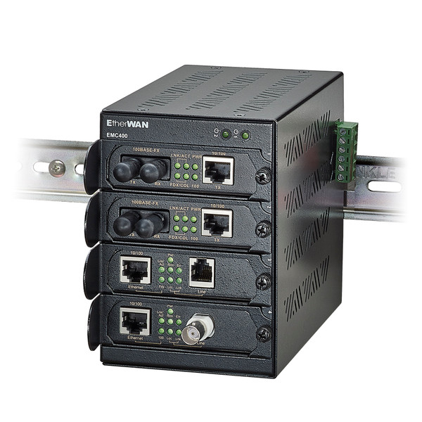COMMERCIAL 4 SLOT DIN RAIL CHA - EMC400-0PS COMMERCIAL 4 SLOT DIN RAIL CHA - EMC400-0PS