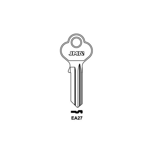 Brass Key Blanks, US3 - Mirror Finish - ESP-EA27
