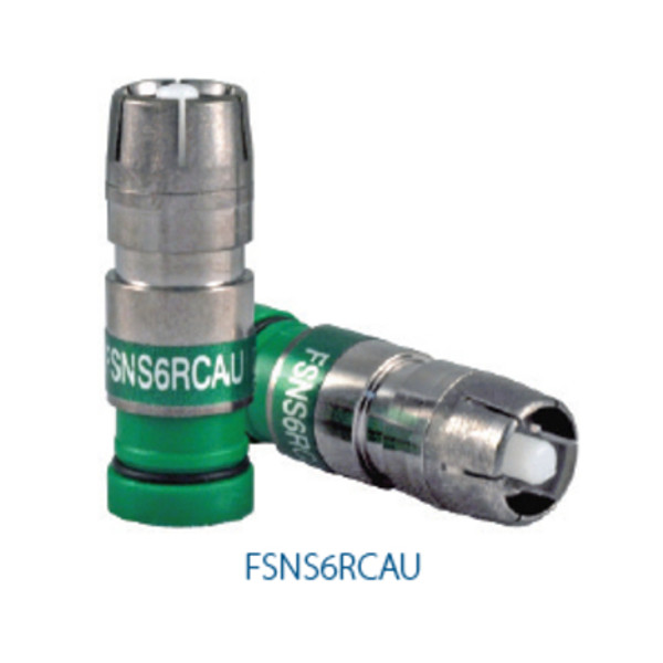 Universal RG6 RCA Connector - 25PK - FSNS6RCAU-25
