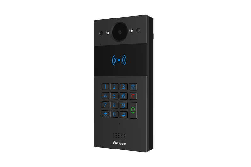 Akuvox R20K On Wall V2 Intercom Video Doorphone - Black - R20K on wall ...