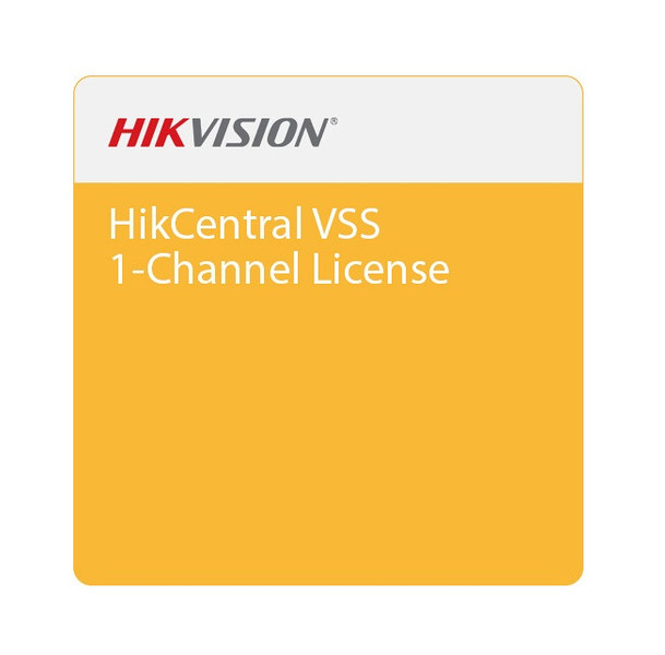 1Ch HikCentral VSS Add-on - Hikcentral-P-VSS-1Ch 1Ch HikCentral VSS Add-on - Hikcentral-P-VSS-1Ch