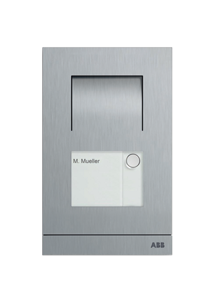 Audio outdoor station, 1 pushbutton - M21011P1-S Audio outdoor station, 1 pushbutton - M21011P1-S