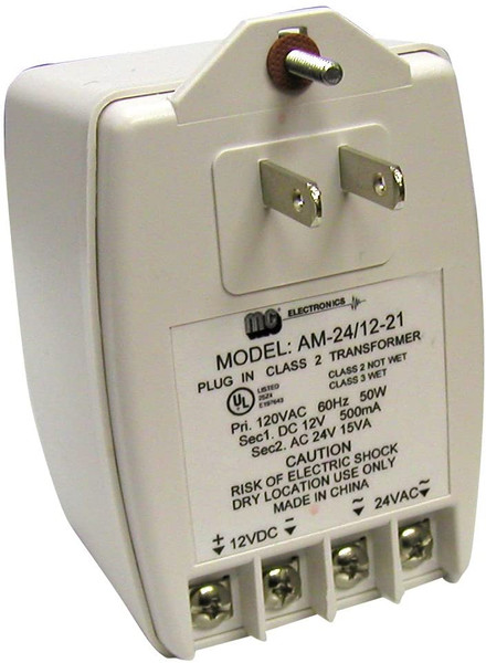 DUAL VOLTAGE 24 VAC 650-MA 12DVC - MGT2412DV DUAL VOLTAGE 24 VAC 650-MA 12DVC - MGT2412DV