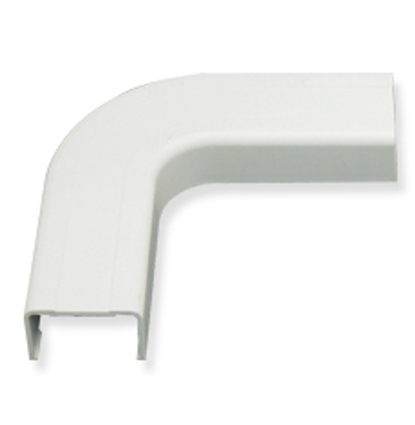 1 3/4″ Cable Raceway Flat Elbow - White, 10-Pack ICRW13EOWH