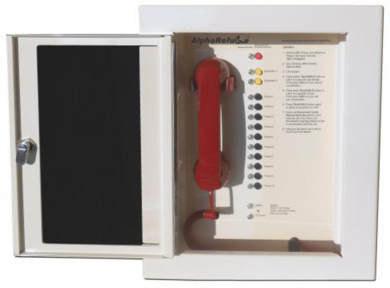 5Unit Cap Flush Lockable Cabinet - RCC2505CF
