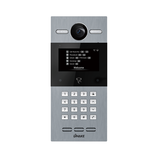 SIP Video Door Phone Alum 4.3in - S215/F