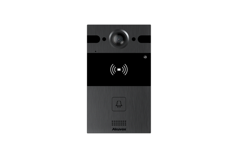 Single button Video Door Phone - Black (R25A)