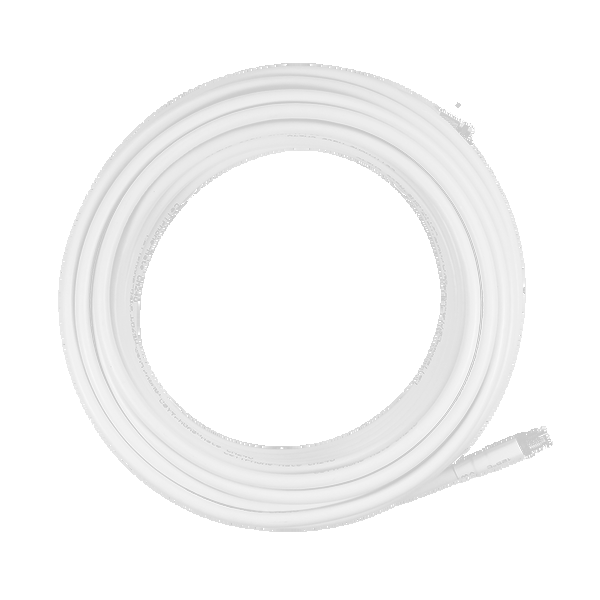 SC240 Cable w/FME F to M 10ft - White - SC-004-10-FF