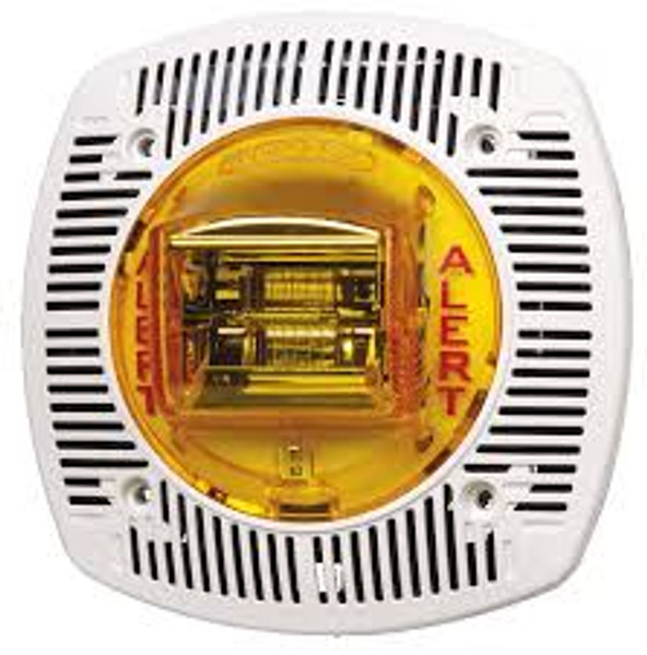 Speaker/Strobe Amber Lens - Red - SSPKA24-15/75PWR