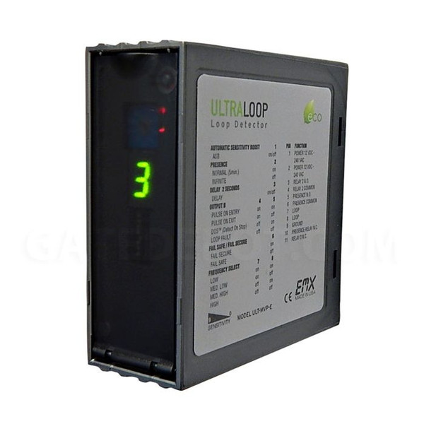 Ultra MVP Vehicle Loop Detector with Multi Voltage 2 Channel 12VDC-240VAC - ULT-MVP-2U