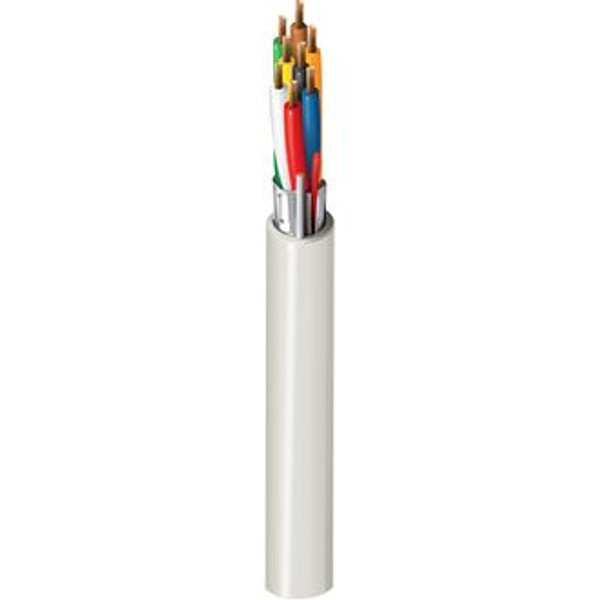 8  Conductor  22 Gauge Stranded Shielded PVC Jacket  500ft  - Grey 3271GY0500