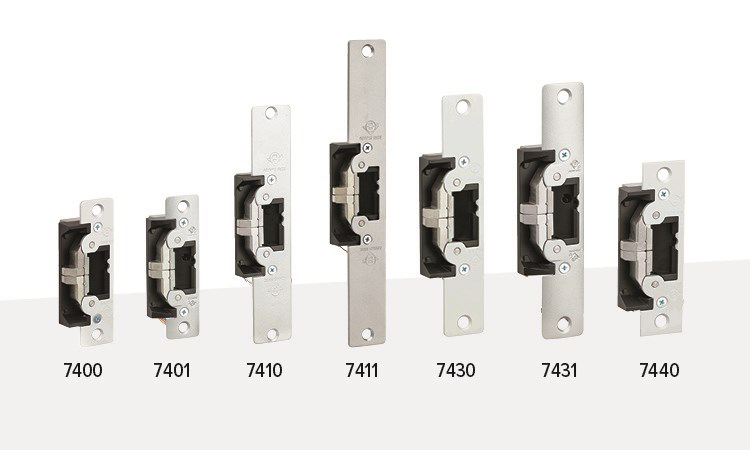 UltraLine® 7400 Series Electric Strikes for Adams Rite Deadlatches, Cylindrical Locks - 7410-630