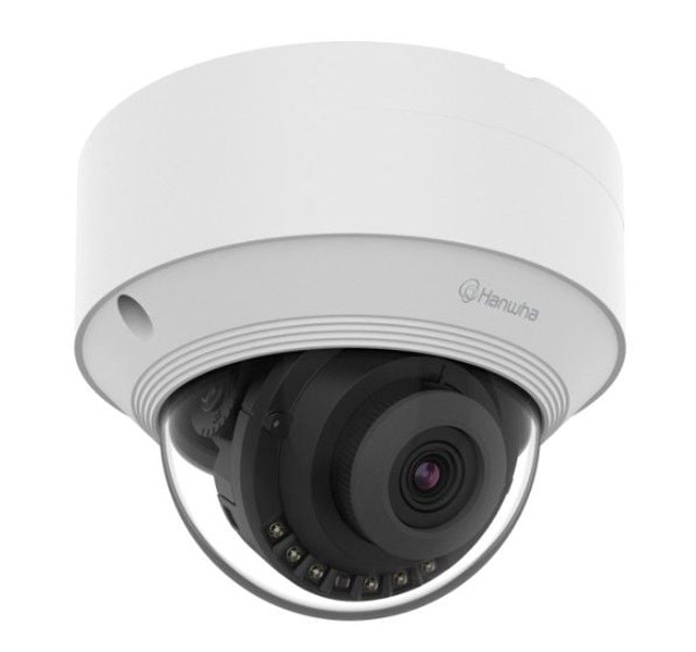 5 Megapixel Network Dome Camera for Outdoor Use Vandal Resistant with 3mm Lens - QNV-C8013R