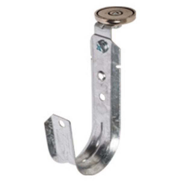 Mag J Hook Overhead Mount 100LB 2in, 5PK - WJH32ACMAG