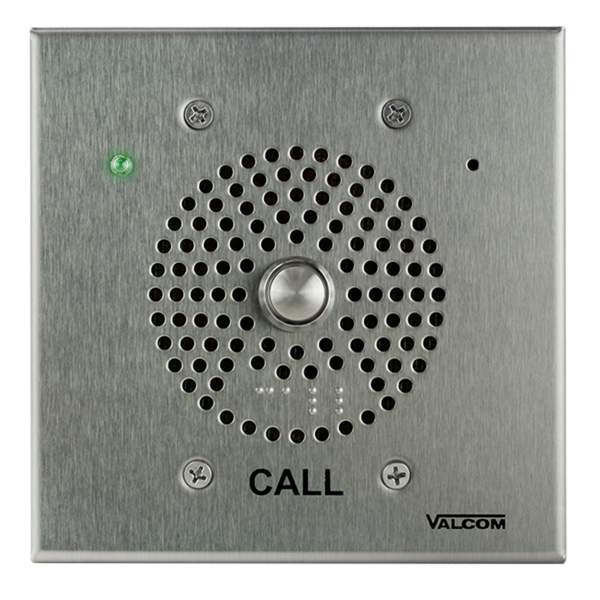 SIP Intercom Doorplate Talkback Speaker with LED - VIP-176A