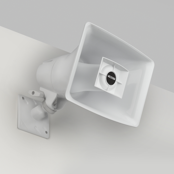 15 Watt One Way High Efficiency Marine Horn, White - V-1036M