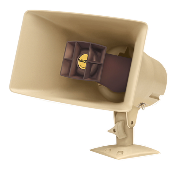 30 Watt One Way High Efficiency Horn, Beige - V-1038