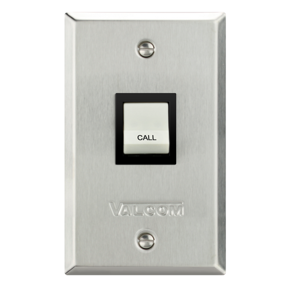 Call Button with Rocker Switch, Stainless Steel 6 pack - V-2972PK