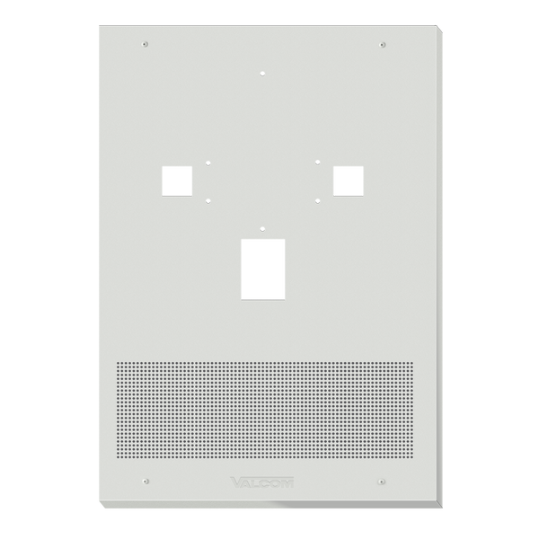 Faceplate for 12 Inch Analog Clock/Speaker Assembly, White - V-CSB12S