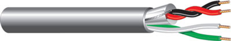 4C COMB AWG/SHLD PVC 1000ft, Grey - 356GY1000 4C COMB AWG/SHLD PVC 1000ft, Grey - 356GY1000