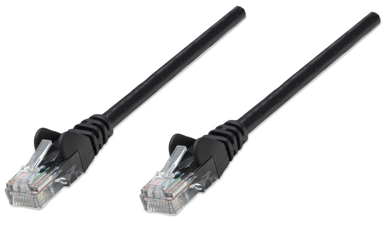 Cat5E 7ft Utp Patch Cable, Black - 320757 Cat5E 7ft Utp Patch Cable, Black - 320757