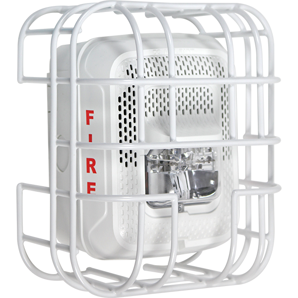 Horn/Strobe Damage Stopper L Series Wall, White - STI-9767