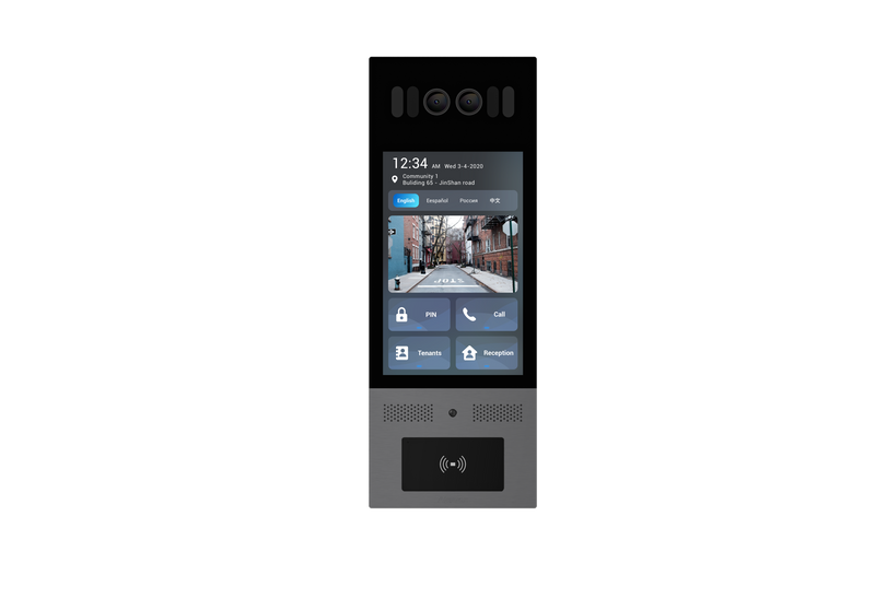 X915 8 Inch SIP Video Intercom - X915 Tarnish