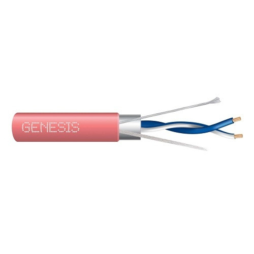 22/1PR Stranded Shielded Plenum 500ft, Pink - 32546111 | BLVS