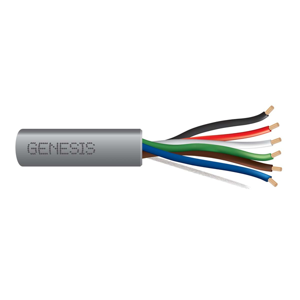 18/8C Stranded CL3R FPLR CMR FT4 1000ft, Grey - 21171009