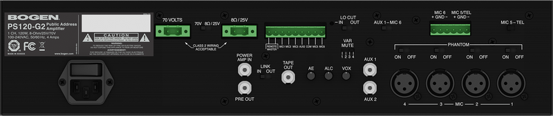 Gen-2 120W Platinum Series Amplifier - PS120-G2