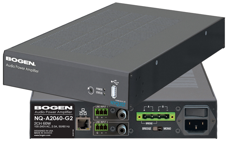 Gen-2 Nyquist 2-Channel Audio Power Amplifier - NQ-A2060-G2