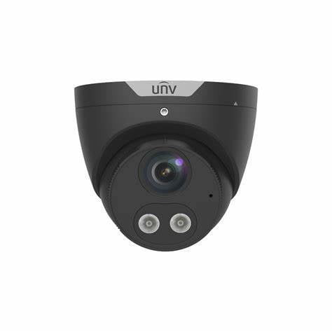 8MP LightHunter Fixed IR Turret Network Camera, 2.8mm-Black - IPC3618SB-ADF28KM-I0-BK