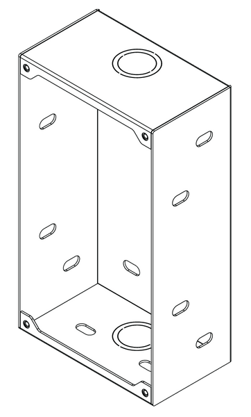 Flush Mount For AOR Call Stations - AOR-CS-FM-1