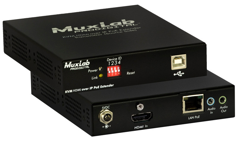 KVM HDMI over IP PoE Transmitter - 500770-TX