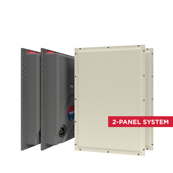 Dual 8in Invisible Subwoofer System - LR24W