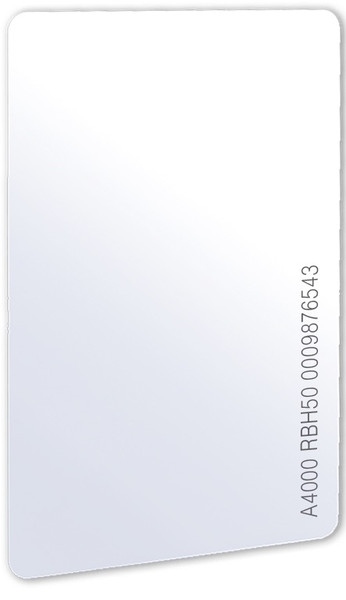 ISO PVC RBH 50-Bit Prox Card, 100PK - RBH-PROX-ISO-50