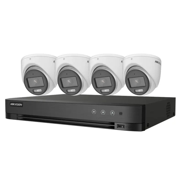 5MP 4CH DVR with 1TB and 5MP Turrets Kit - T7204U1TA4C
