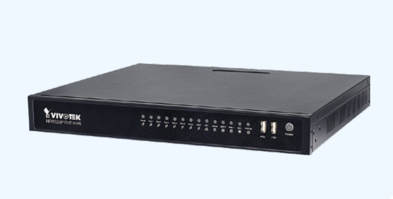 8 Channel Embedded Plug & Play NVR 8x PoE 0TB - ND8322P-0TB