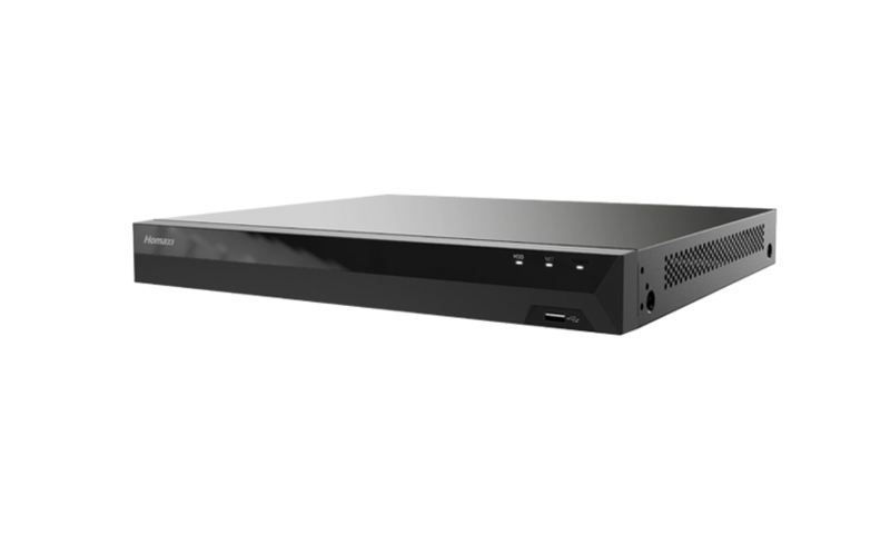 12MP Commercial Grade NVR 8CH POE 1U, 2HDD - NVR602S-16P16
