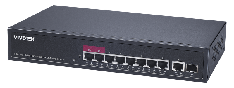 10 Ports Lite Managed PoE Switch - AW-GEL-105A-110