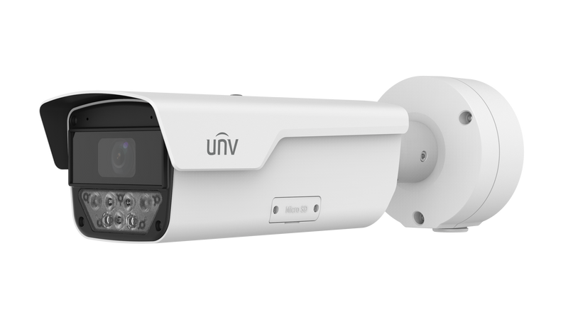 4MP LightHunter WDR VF LPR Bullet Camera 8-32mm, White - IPS-HC264@HDX4-IR-I1