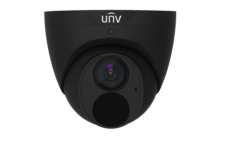 8MP IP Turret Camera 2.8mm, Black - IPC3618SR3-ADF28KM-G-BK