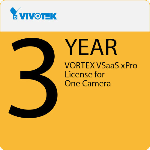 VORTEX VSaaS xPro 3 Year License - VX-XPRO-3Y