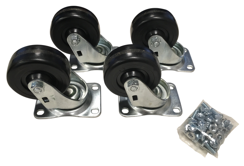 Heavy Duty Locking Casters, 4 Pack - 1425BHLOCK