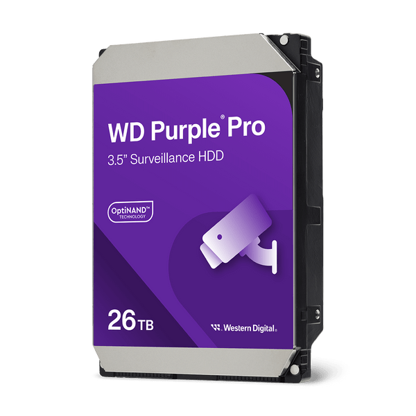 WD Purple™ Pro Surveillance, 26TB - WD260PURP