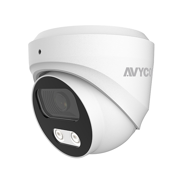 5MP OD IP Turret Camera 2.8mm, White - AVC-EIPT51F28